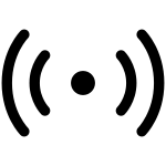 Antenna Signal SVG Icon